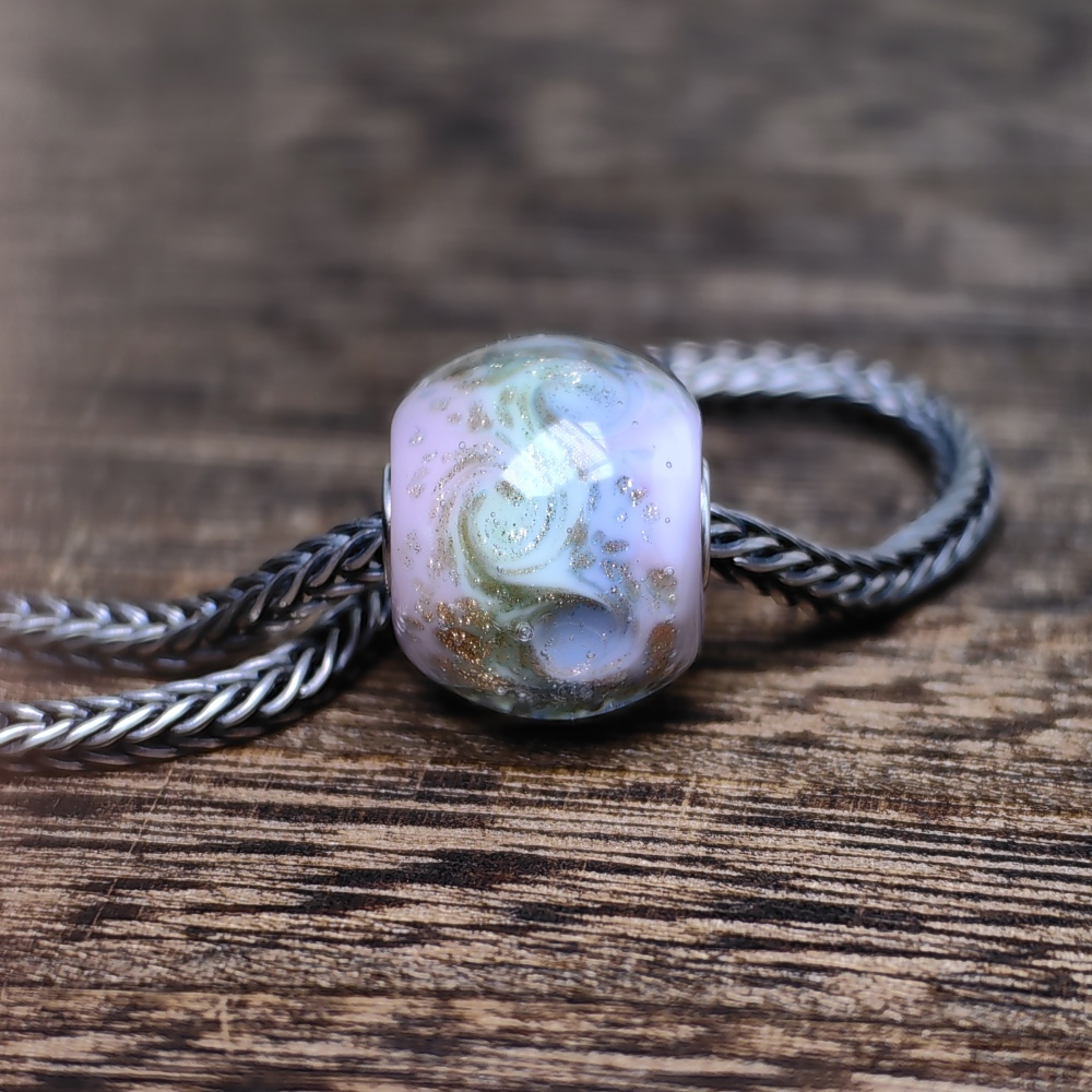 Blue Pink Double swrils Fractal