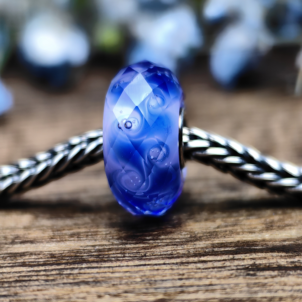 Icy Klein Blue Swirl