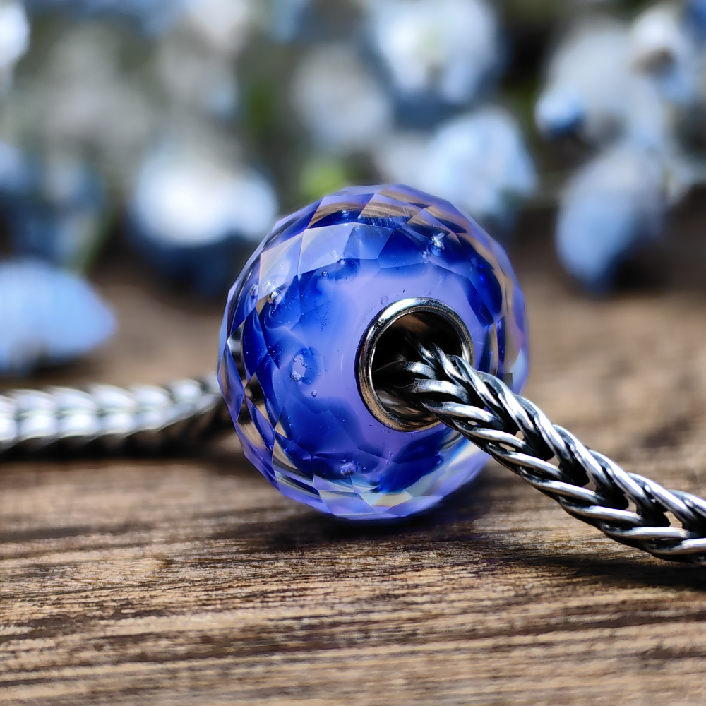 Icy Klein Blue Swirl