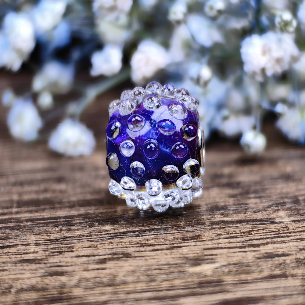 Dark Violet Dewdrops