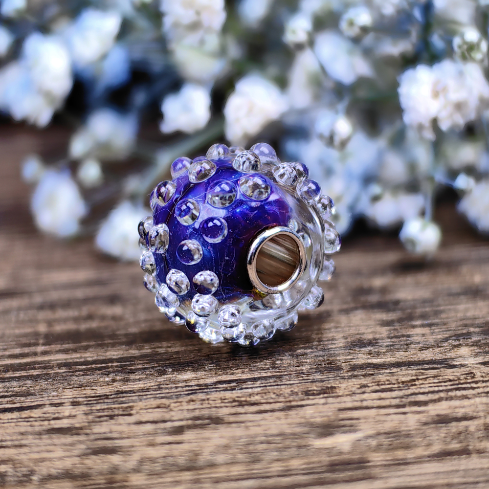 Dark Violet Dewdrops