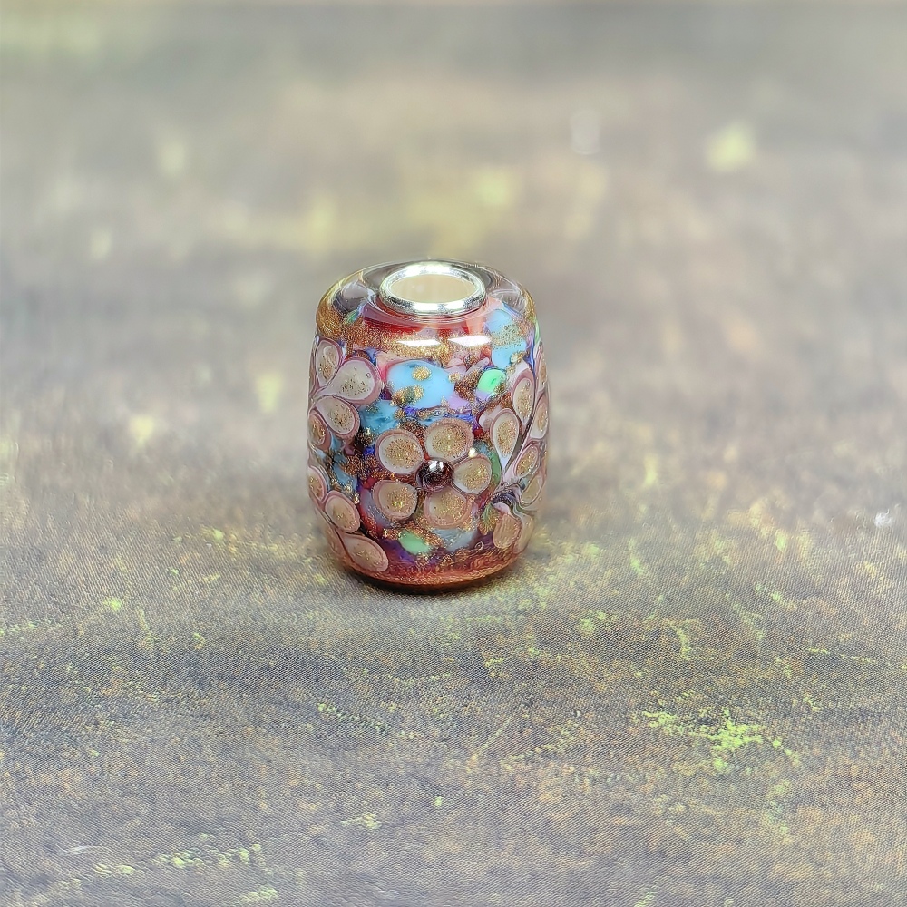 Golden Glided Blossoms