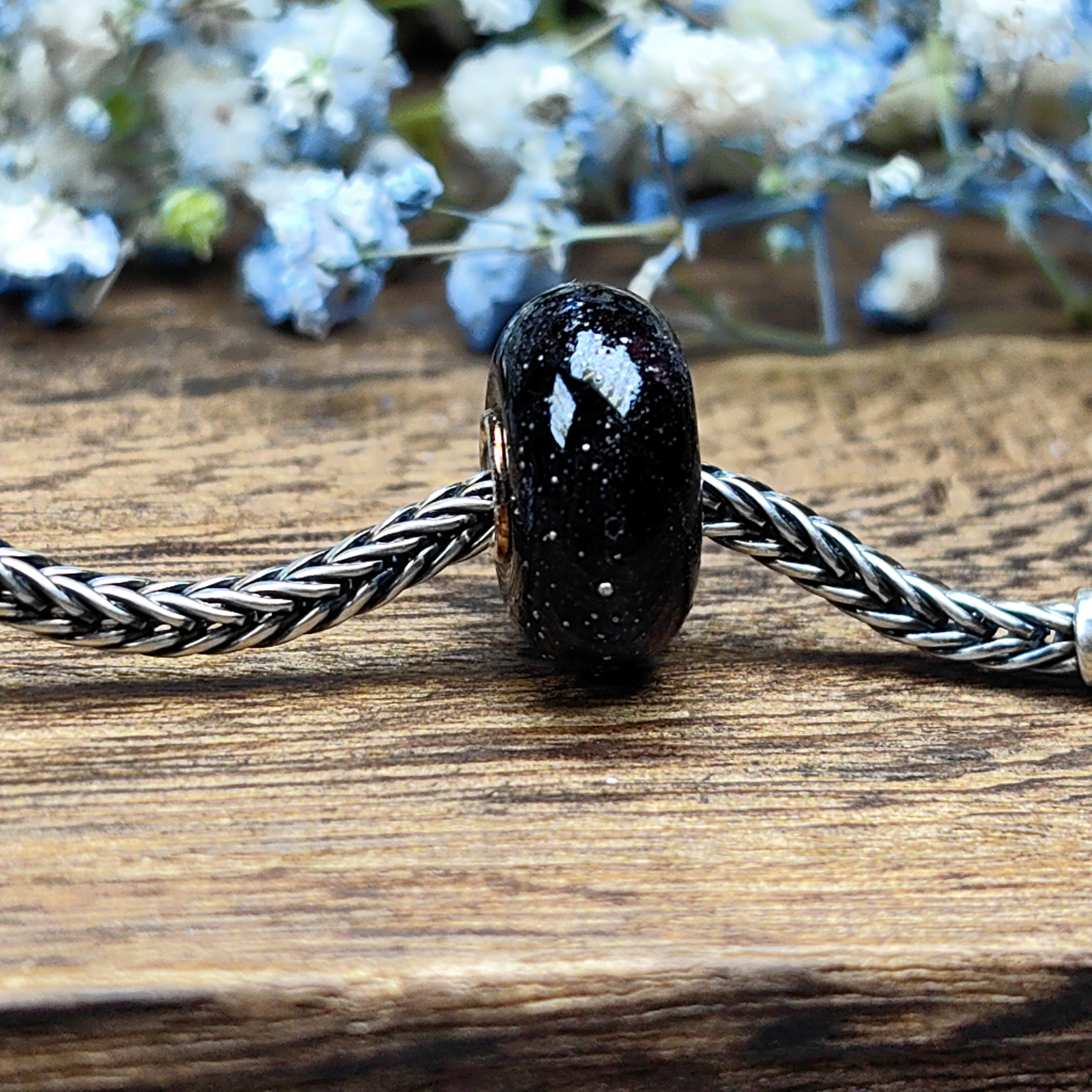 Black Silver dots