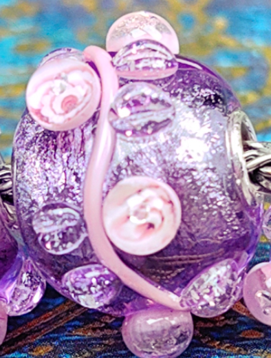 Luxious Purple Roses Branch