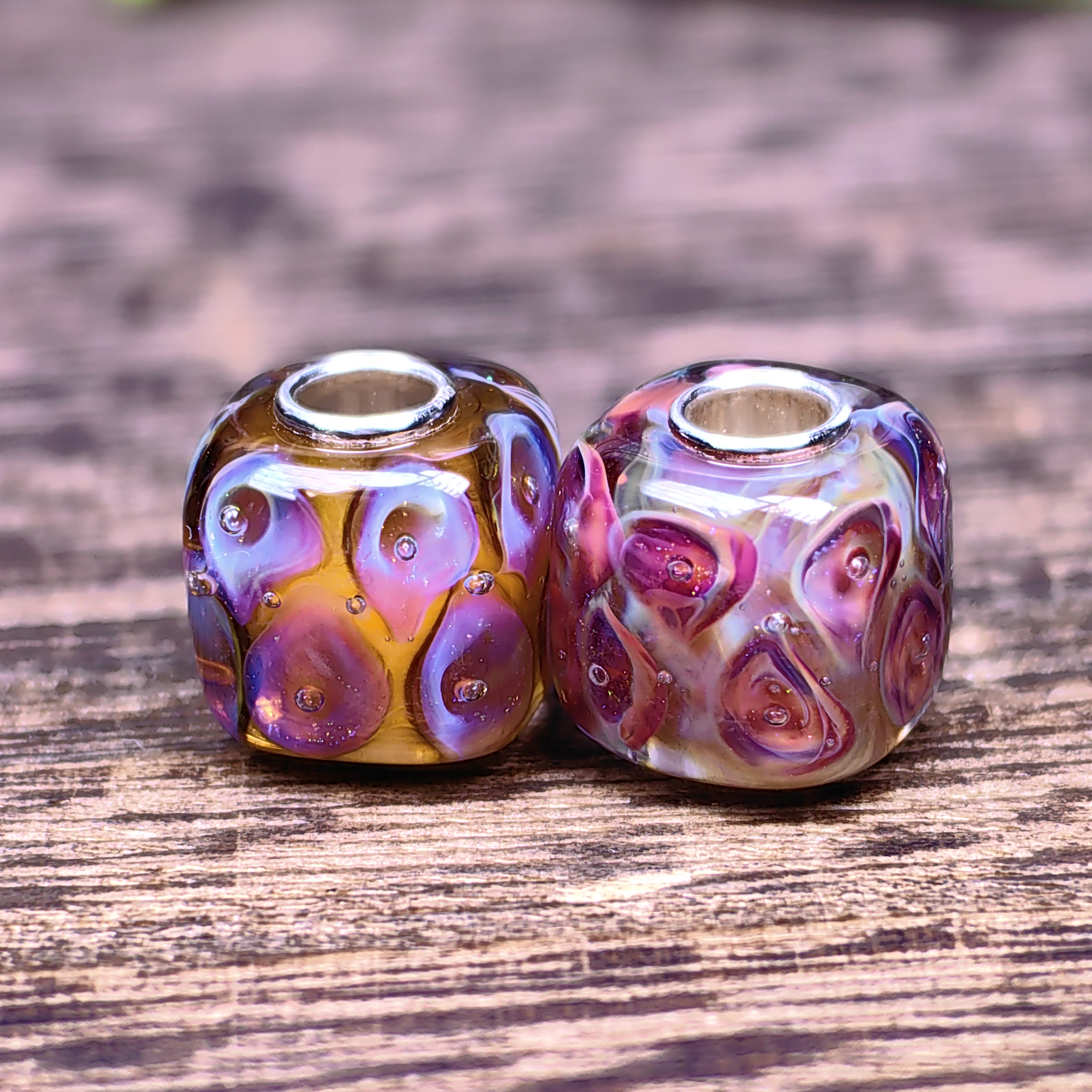 Blush Ripplets in Rain