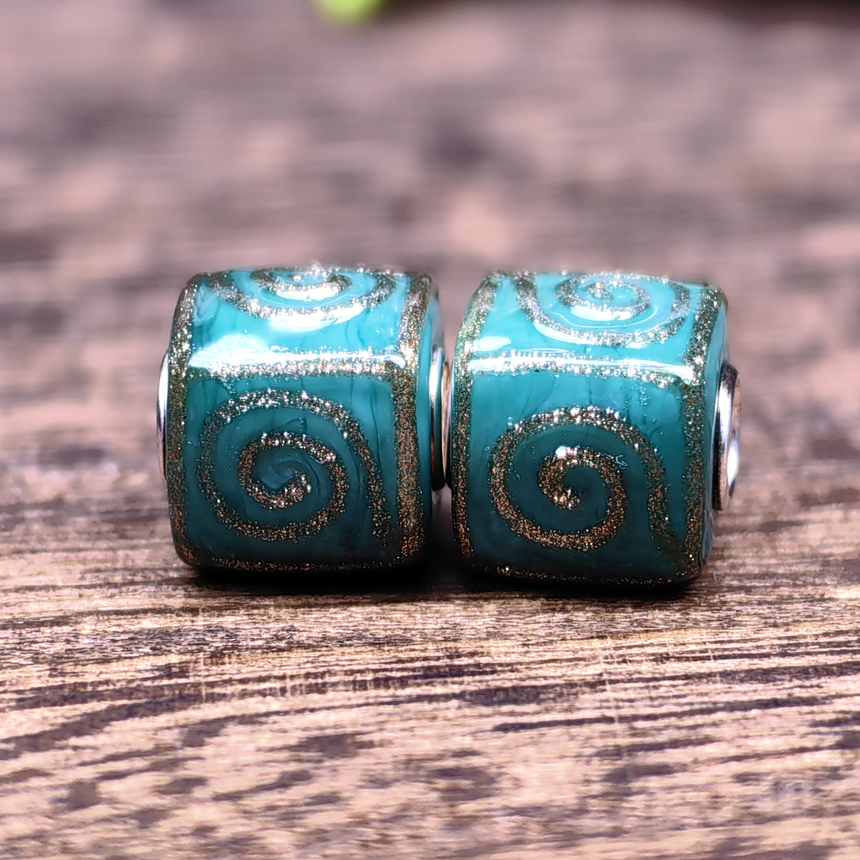 Turquoise Magical Circles