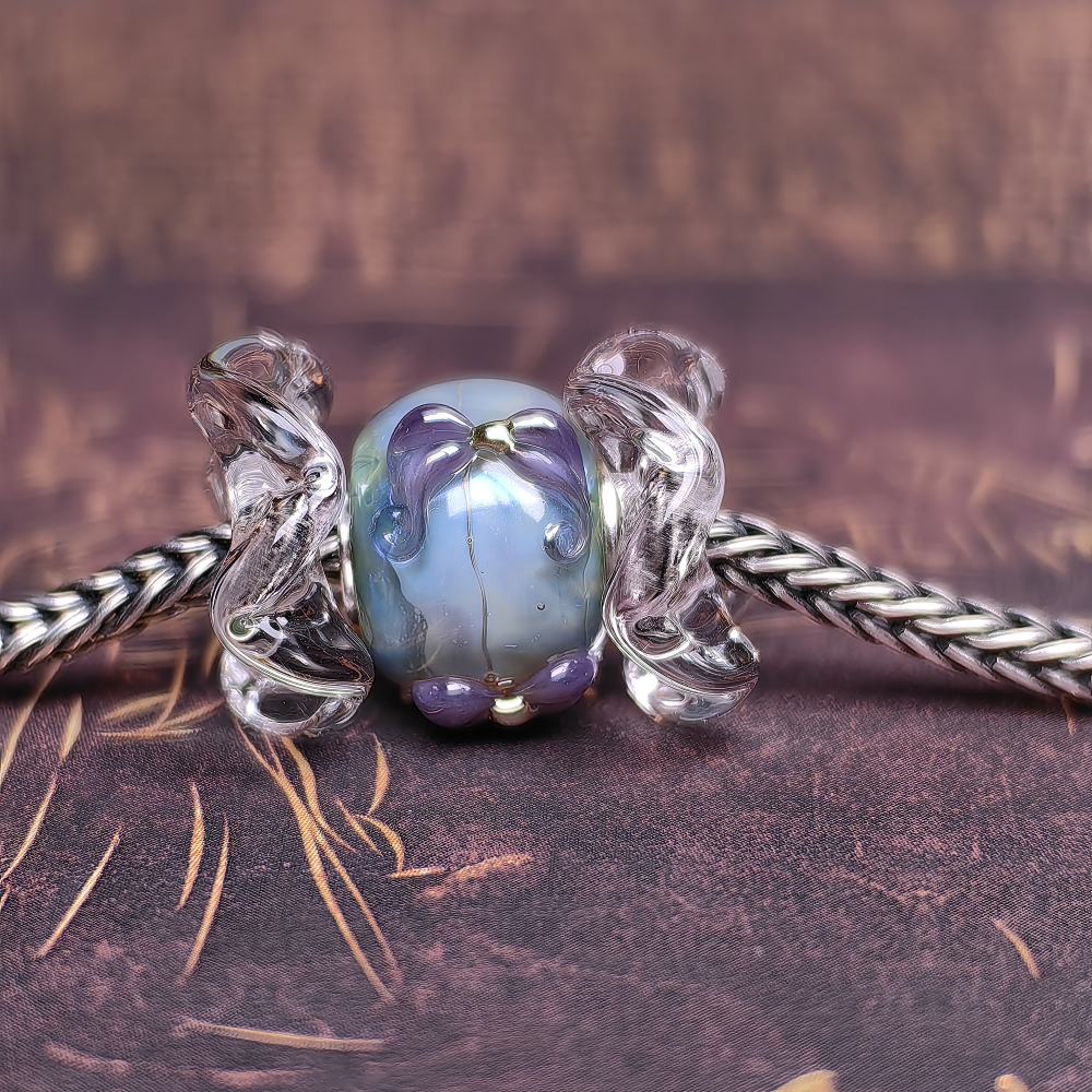 Misty Ocean Lavender Butterfly