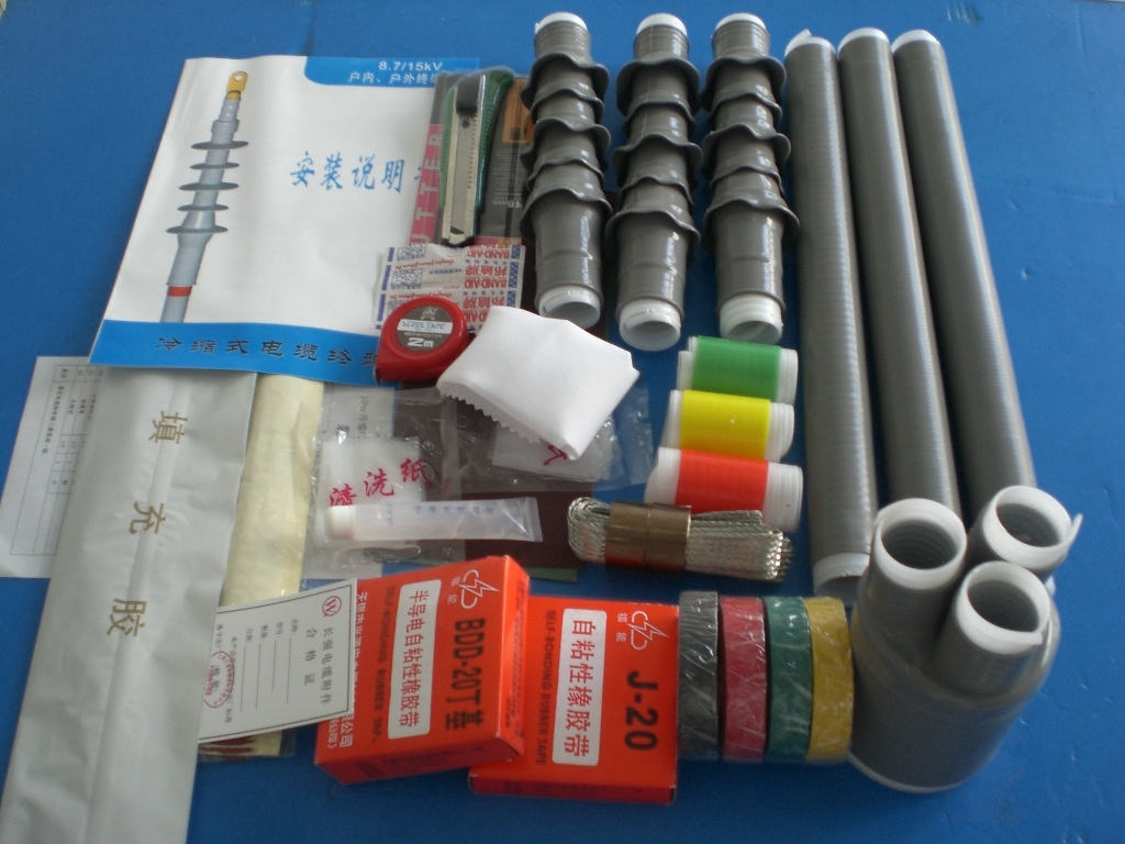 High voltage cable terminal,  T-shaped cable terminal,
