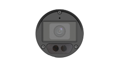 2MP IR Fixed Mini Bullet Analog Camera with Microphone | UAC-B122-AF28LM