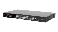 24 Port 100Mbps Low Power PoE Switches | NSW2020-24T1GT1GC-LPOE-IN