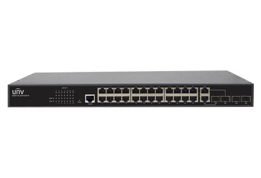 24×1000Mbps ports (RJ45)+2×1000Mbps Fiber (SFP) ports +2G Combo ports Ethernet Switch | NSW5110-24GT4GP-IN