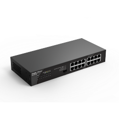 16-port 10/100/1000Mbps Unmanaged Non-PoE Switch | RG-ES116G
