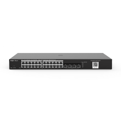28-Port Gigabit Layer 2 Cloud Managed PoE Switch | RG-NBS3100-24GT4SFP-P