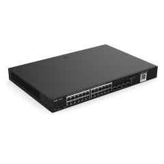 28-Port Gigabit Layer 2 Cloud Managed PoE Switch | RG-NBS3100-24GT4SFP-P