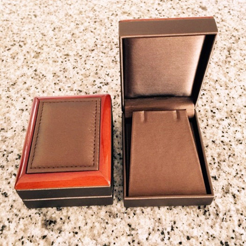 Wood Frame Large Pendant Box