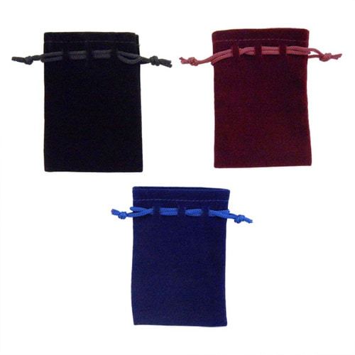 Budget Flocked Cloth Extra Large Pouch