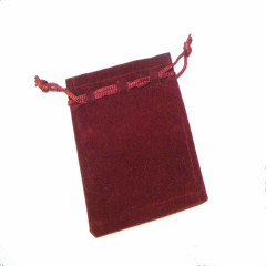 Budget Flocked Cloth Extra Large Pouch