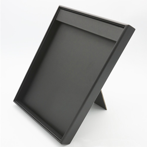 Leatherette Necklace Tray with 15pcs gold hooks