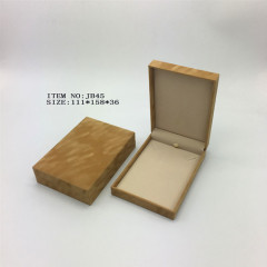 Flocked Paper Necklace Box