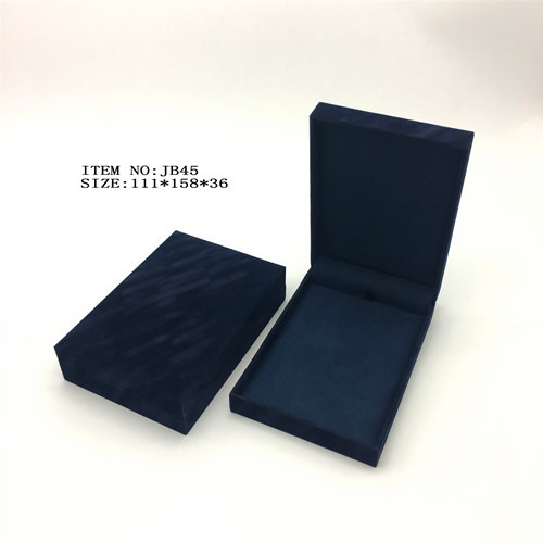 Flocked Paper Necklace Box