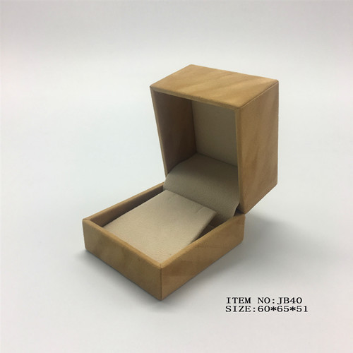 Flocked Paper Earring Box