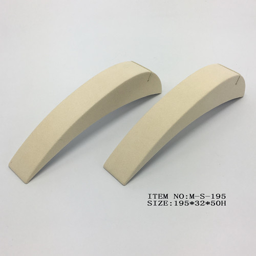 Cream Microfiber Cloth Bracelet Ramp