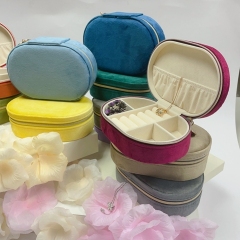 Portable Organizer Storage Zip Jewellery Box