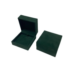 Dark Green Suede Box for Pendant