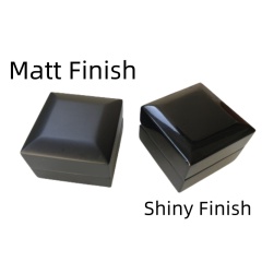 Solid Timber Box  Beveled Edge LH Series for Earring