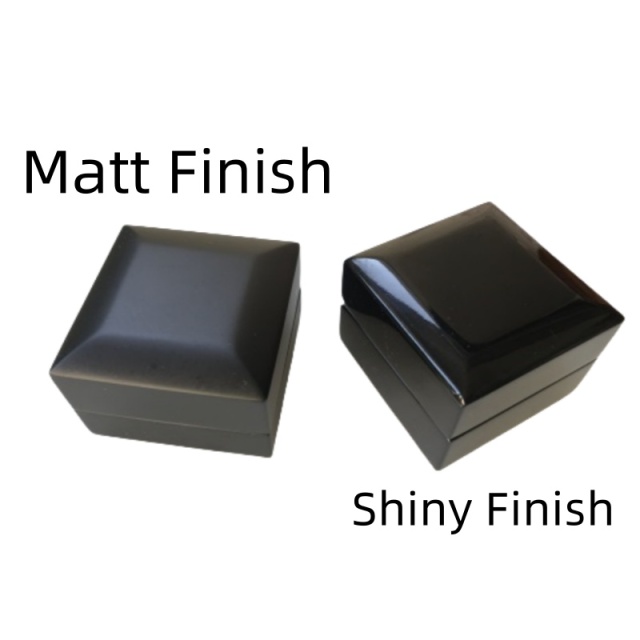 Solid Timber Box  Beveled Edge LH Series for Ring