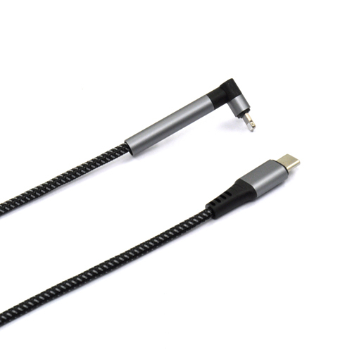 MFi USB C to  Lightning Gaming Cable with Standing Function
