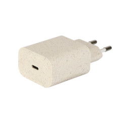 Single USB-C Power Delivery 18W Charger | Biodegradable & Eco-friendly