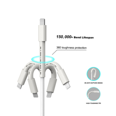 MFi USB C to Lightning PD cable with extra long SR
