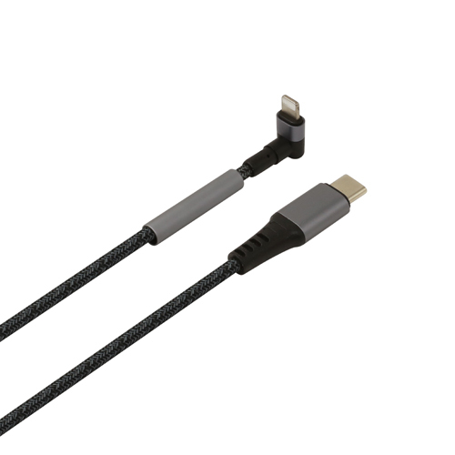 MFi USB C to  Lightning Gaming Cable with Standing Function