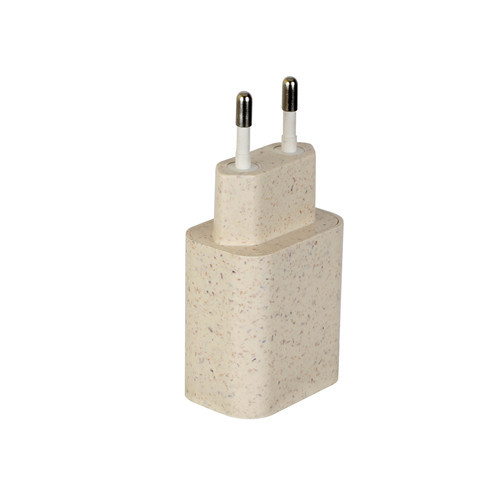 Single USB-A 2.4A Wall Charger | Biodegradable & Eco-friendly