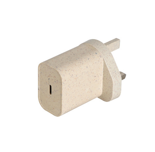 Single USB-C Power Delivery 18W Charger | Biodegradable & Eco-friendly