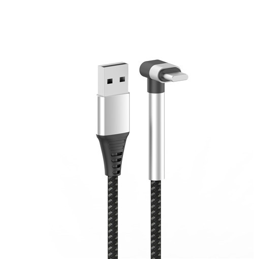 USB A to Mfi Lightning Gaming Cable with Standing Function