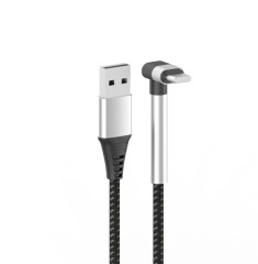 USB A to Mfi Lightning Gaming Cable with Standing Function