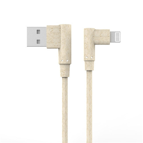 USB-A to Mfi Lightning in 90-Degree Angle for Gaming