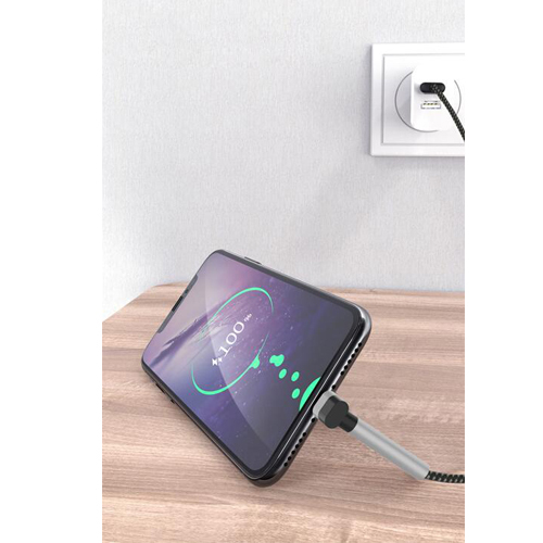 MFi USB C to  Lightning Gaming Cable with Standing Function