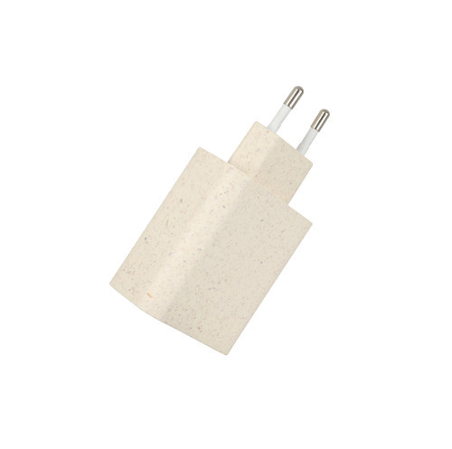 Dual Port USB-A QC3.0 & 20W PD Wall Charger | Biodegradable & Eco-friendly