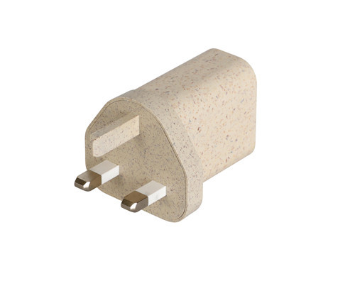 Single USB-A 2.4A Wall Charger | Biodegradable & Eco-friendly