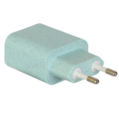 Single USB-A QC 3.0 Wall charger Biodegradable & Eco-friendly