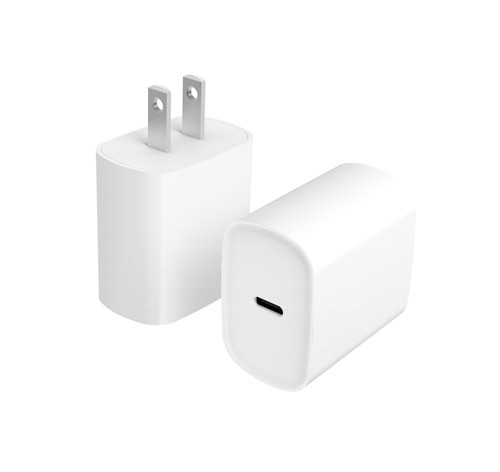 Compact 20W USB Type-C Power Delivery Wall Charger