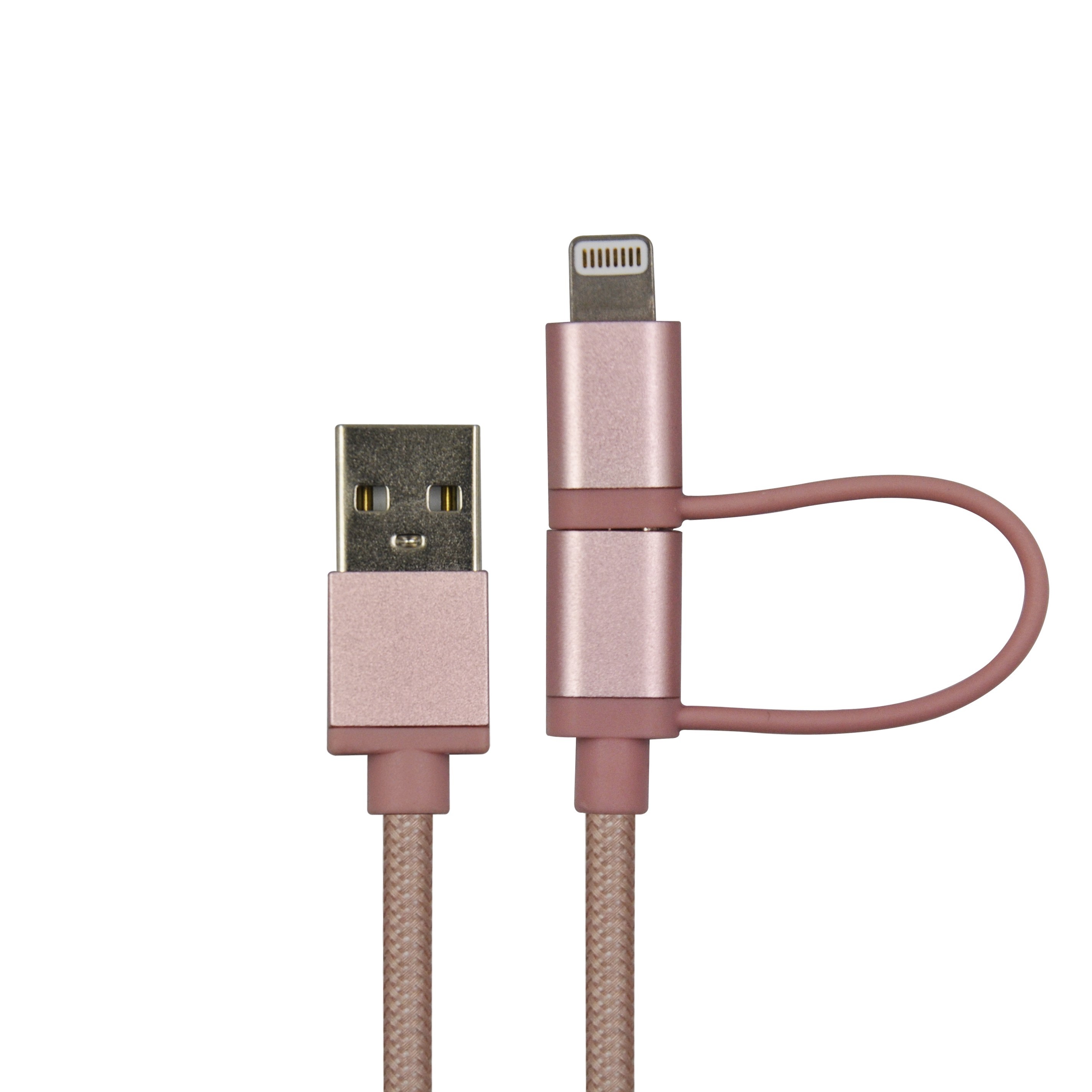 Smart 2 in 1 Lightning & Micro USB Charge & Data Cable