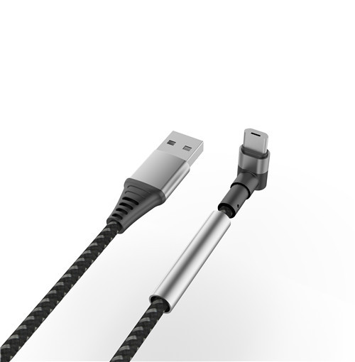 USB A to Mfi Lightning Gaming Cable with Standing Function