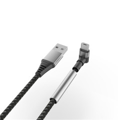 USB A to Mfi Lightning Gaming Cable with Standing Function