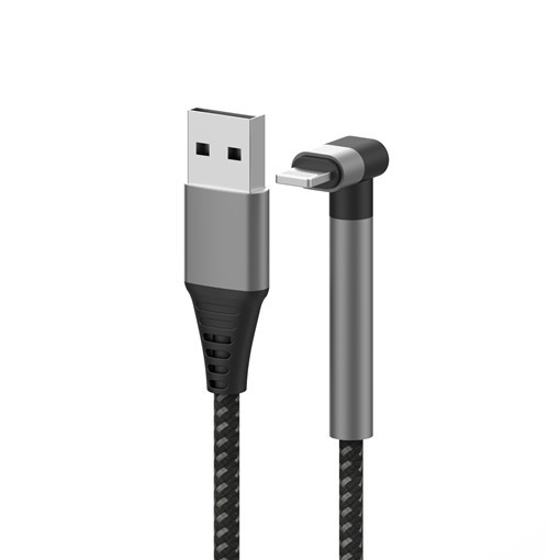 USB A to Mfi Lightning Gaming Cable with Standing Function