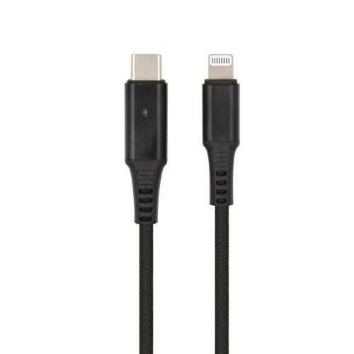 MFi Certified Smart USB C to Lightning Fast Charge PD Cable with LED Indicator