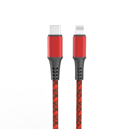 MFi USB C to Lightning Cable with Aluminum Housing